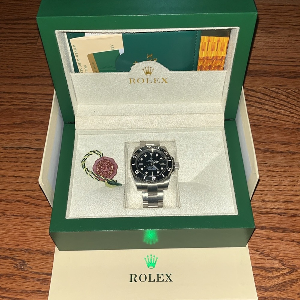 Rolex Submariner Black, Used, Excellent condition